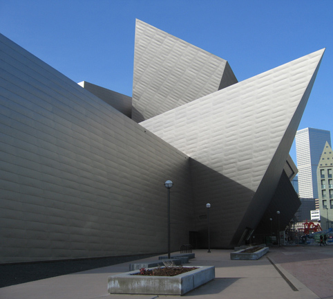 Denver  Museum on Extension Du Denver Art Museum Frederic C Hamilton Building Par