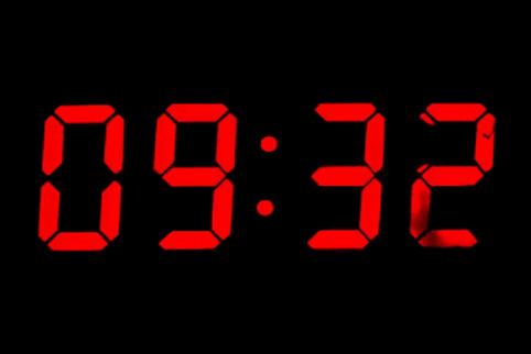 Analog digital clock