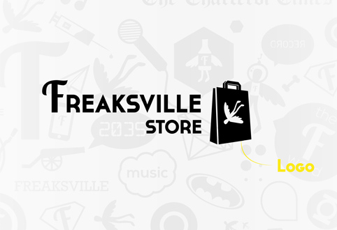 IdentitÃ© visuelle Freaksville Store