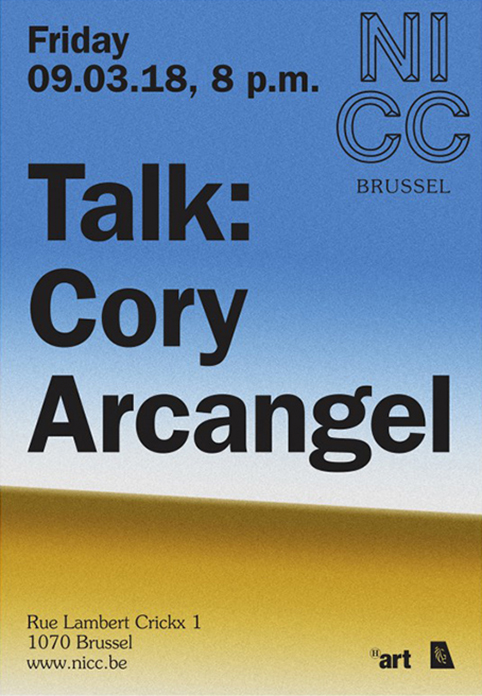 Cory Arcangel au NICC Ã  Bruxelles