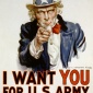James MontgomeryFlagg : Uncle Sam Recruitment Poster (1917)