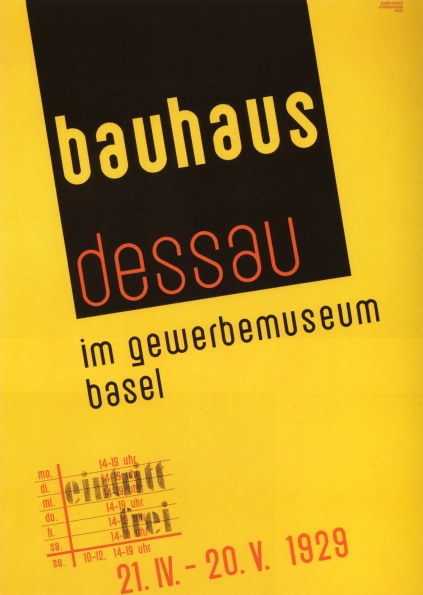1929_Bauhaus_Dessau_Basel_poster_1929