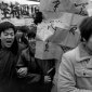 1987_Philippe Grangereau_Tiananmen_dazibao_On_veut_la_liberte_et_la_democratie_1987