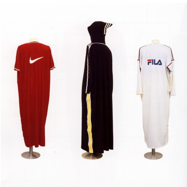1998_François_Curlet_Djellabas_Nike,_Adidas,_Fila_1998_01