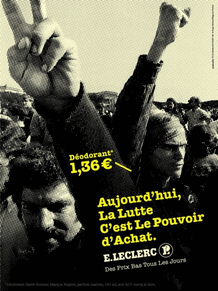 2005_Leclerc_Aujourd'hui,_la_lutte,_C'est_le_pouvoir_d'achat_campaign_poster_2005_04
