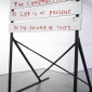 2008_UPSTREAM_Marc Bijl_Construction_Sign_Walter Benjamin_2008