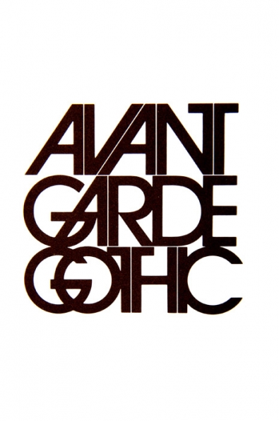 l'oeuvre de Herb Lubalin | 1 | reproduction interdite | usage st