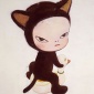 Yoshitomo_Nara_Harmless_kitty_1994