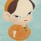 Yoshitomo_Nara_Yellow_in_Blue_1994