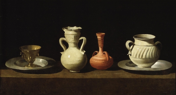 1633_Zurbaran_Tasses_et_vases_1633