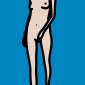 2005_Julian_Opie_Suzanne_walking_forward_2005