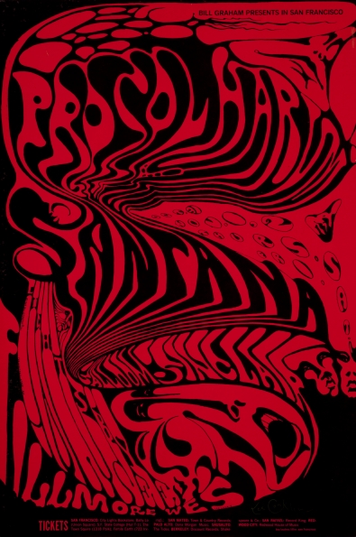 1968_lee_conklin_fillmore_west_procul_harum_santana_poster_1968