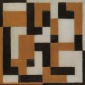 1917_Theo_van_Doesburg_Composition_IX_Oil_study_in_ochre_and_black_1917