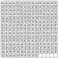 1972-76_Manfred_Mohr_Combinatorial_possibilities_of_missing_lines_in_a_cube__at_a_given_rotation_,_«Cubic_Limit»_serie_1972-76
