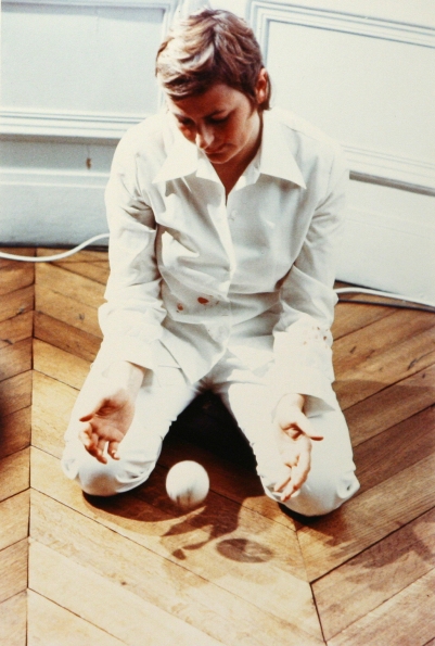 1972_Gina_Pane_Le_lait_chaud_1972