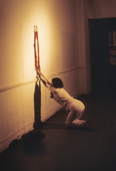 1982_Ana_Mendieta_Body_Tracks_1982