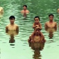 1997_Zhang_Huan_To_raise_the_Water_Level_in_a_Fishpond_1997