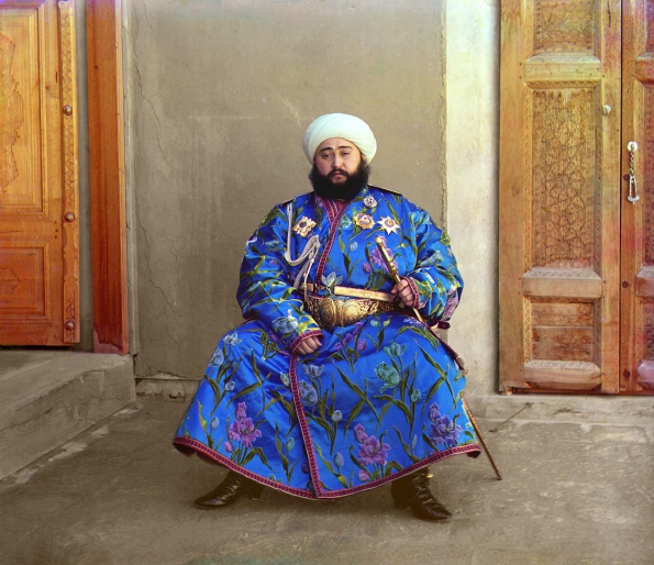 1905_1915_Sergei_Mikhailovich_Prokudin-Gorskii_Emir_of_Bukhara_1905_1915
