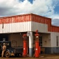 1940_Russell Lee_Filling station and garage at Pie Town_New Mexico_1940